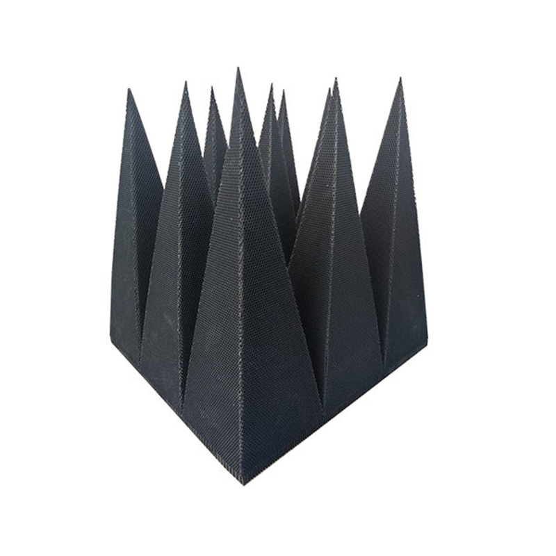 Honeycomb absorbing material