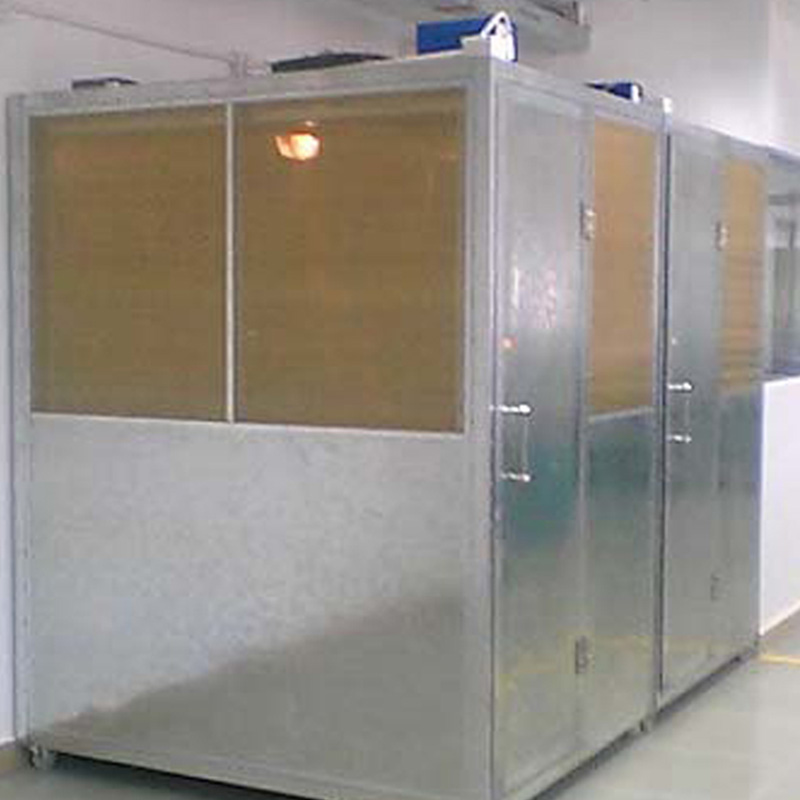 Steel mesh shielding room