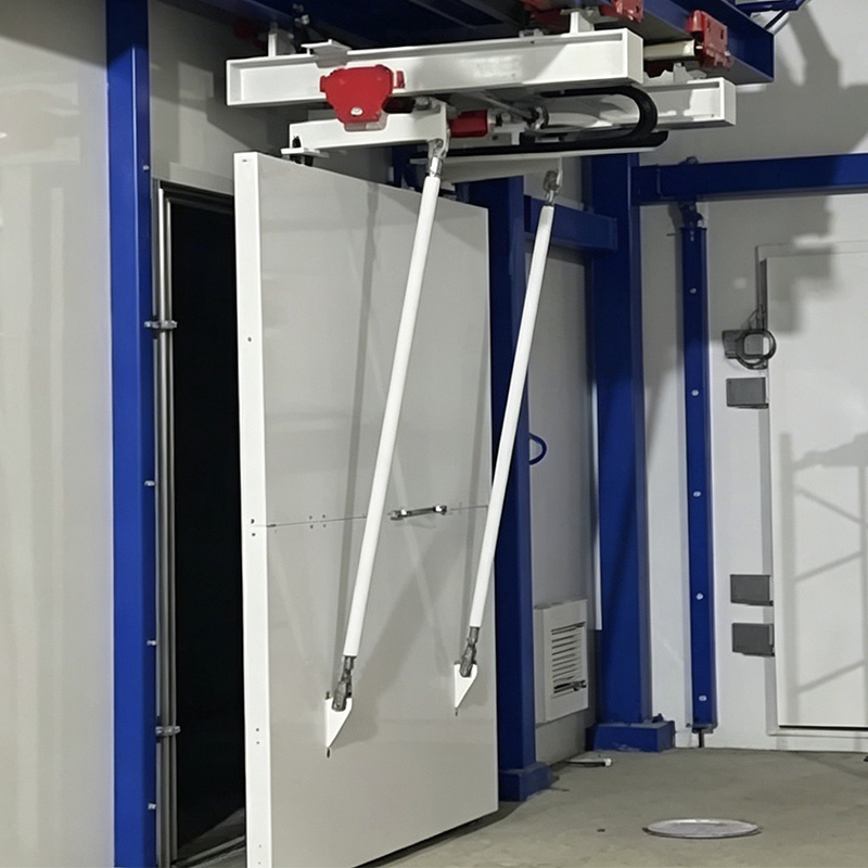 Two-dimensional (one-dimensional) shielding electric  Sliding door