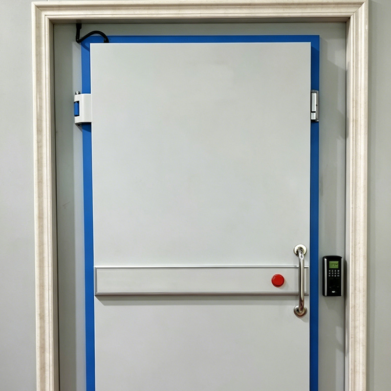 Electric shielding door